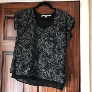 Collective Concepts Sparkly Top Size Small